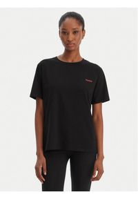 Hugo - HUGO T-Shirt 50555634 Czarny Relaxed Fit. Kolor: czarny. Materiał: bawełna #1