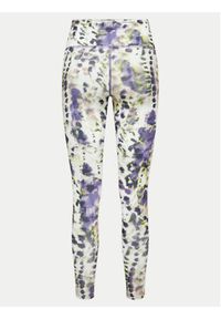 Deha Legginsy D02006 Kolorowy Slim Fit. Materiał: syntetyk. Wzór: kolorowy