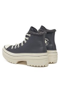 Converse Trampki Chuck Taylor All Star Lugged Heel Sherpa A10152C 094 Granatowy. Kolor: niebieski. Materiał: materiał