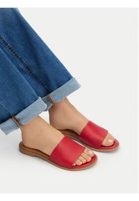 Lasocki Klapki EST-AFIONA-01 Czerwony. Kolor: czerwony. Materiał: skóra #8