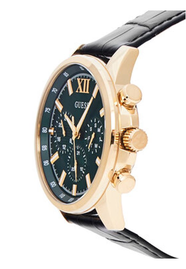 Guess Zegarek Walker GW0901G4 Czarny. Kolor: czarny