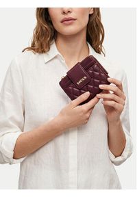 MEXX Portfel CEO-MEXX-W1-002-AW26 Bordowy. Kolor: czerwony. Materiał: skóra #5