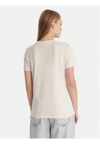 Guess T-Shirt V6RI12 J1314 Biały Regular Fit. Kolor: biały. Materiał: bawełna #5