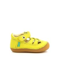 Sandały dziecięce Kickers SUSHY JAUNE. Kolor: żółty