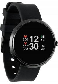 Smartwatch Xlyne X-WATCH SIONA XW COLOR FIT - Dark Black. Rodzaj zegarka: smartwatch #1