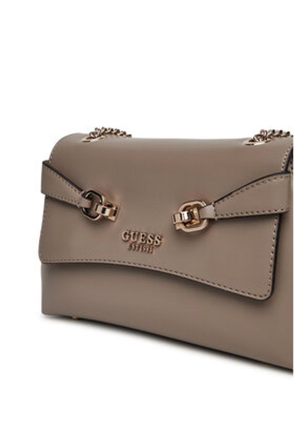 Guess Torebka HWVG96 39210 Brązowy. Kolor: brązowy. Materiał: skórzane