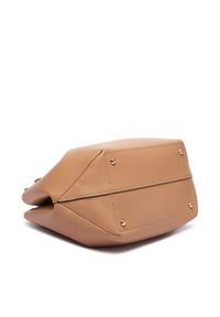 Guess Torebka Amorette HWBG78 98060 Beżowy ciemny. Kolor: beżowy. Materiał: skórzane #5