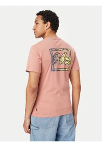 Billabong T-Shirt Crayon Wave EBYZT00525 Różowy jasny Regular Fit. Kolor: różowy. Materiał: bawełna #1