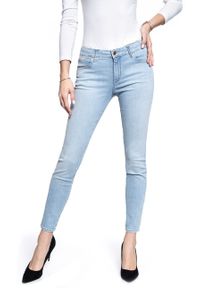 Wrangler - SPODNIE DAMSKIE WRANGLER SKINNY LIGHTEN UP W28KJM173