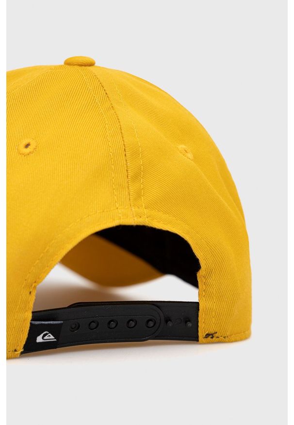 Quiksilver - Czapka. Kolor: żółty