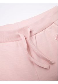 COCCODRILLO - Coccodrillo Spodnie dresowe WC2120101BET Różowy Regular Fit. Kolor: różowy. Materiał: bawełna #5