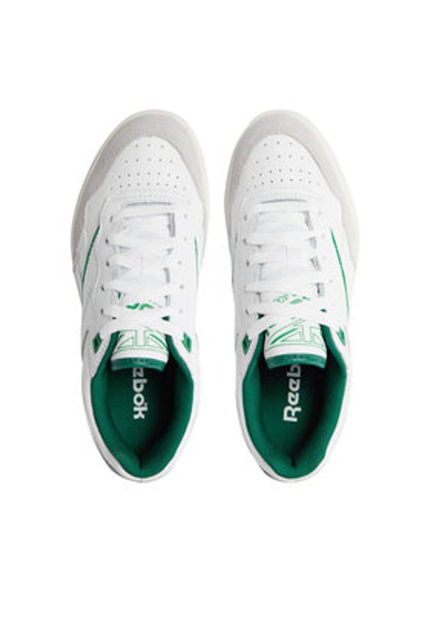 Reebok Sneakersy BB 4000 II H03495-W Biały. Kolor: biały. Materiał: skóra