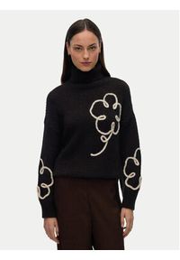 Vero Moda Golf Fatima 10335036 Brązowy Regular Fit. Typ kołnierza: golf. Kolor: brązowy. Materiał: syntetyk #9