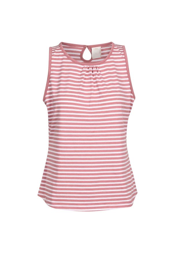 TRESPASS - Vest Top Damski Paski Kelly. Kolor: fioletowy. Wzór: paski