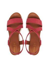 Geox Espadryle D Ischia Corda D55HHA 00022 C7008 Różowy. Kolor: różowy. Materiał: skóra, zamsz #3