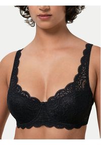 Triumph Biustonosz z fiszbiną Amourette 300 10166798 Czarny. Kolor: czarny. Materiał: syntetyk #12