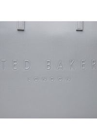 Ted Baker Torebka Soocon 155930 Szary. Kolor: szary. Materiał: skórzane
