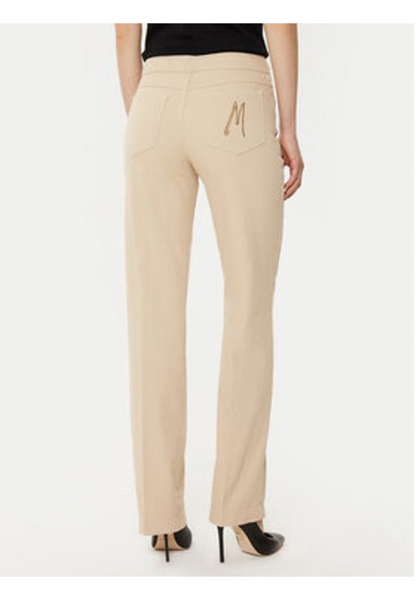 Marciano Guess Spodnie materiałowe 4BGA02 7173A Beżowy Regular Fit. Kolor: beżowy. Materiał: bawełna