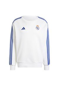 Adidas - Bluza Real Madrid DNA 2024/25. Kolor: biały. Materiał: dresówka. Sport: piłka nożna #1