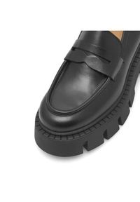 Badura Loafersy MELITO-E23-25713PE Czarny. Kolor: czarny. Materiał: skóra #7