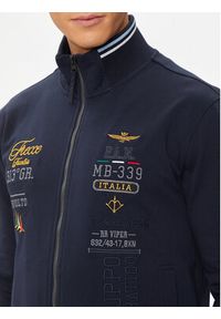 Aeronautica Militare Bluza 241FE1879F419 Granatowy Regular Fit. Kolor: niebieski. Materiał: bawełna #5