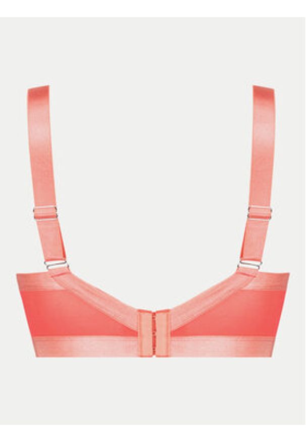 Hunkemöller Biustonosz z fiszbiną Hana 204675 Różowy. Kolor: różowy. Materiał: syntetyk