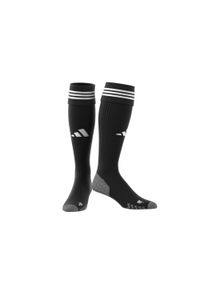 Adidas - Getry piłkarskie adidas AdiSocks 23. Kolor: biały, wielokolorowy, czarny, szary. Sport: piłka nożna