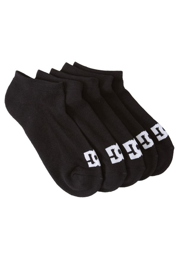 DC Shoes - dla Mężczyzn DC ANKLE 5PK Czarny. Kolor: brązowy, zielony, wielokolorowy. Materiał: poliester, materiał, poliamid, bawełna, elastan