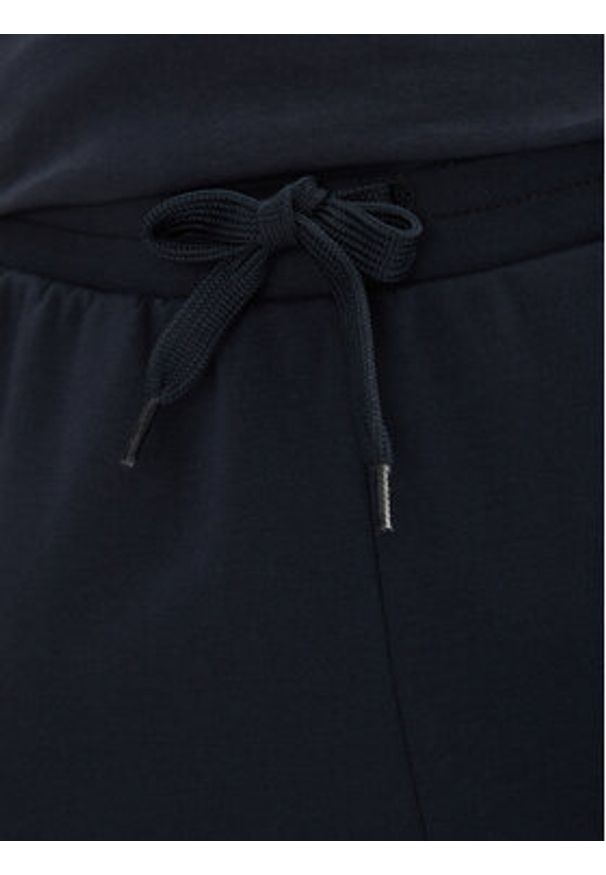 EA7 Emporio Armani Spodnie dresowe 7M000216 AF12660 UB102 Granatowy Regular Fit. Kolor: niebieski. Materiał: syntetyk