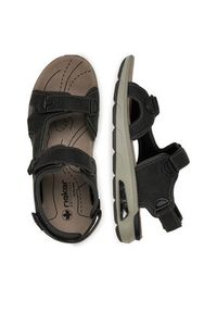 Rieker Sandały 29151-00 Czarny. Kolor: czarny. Materiał: syntetyk, materiał #6