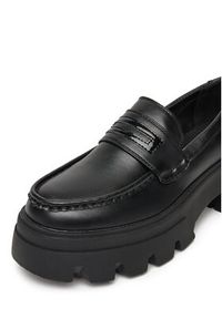 DeeZee Loafersy KX2212004 Czarny. Kolor: czarny. Materiał: skóra #6
