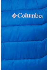 columbia - Columbia bezrękawnik sportowy Powder Pass przejściowy 1842414-010. Kolor: niebieski. Materiał: tkanina, syntetyk, materiał, puch. Długość rękawa: bez rękawów. Styl: sportowy #6