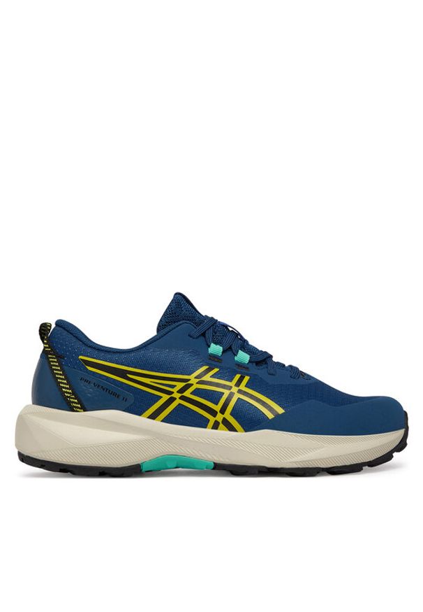 Asics Buty do biegania Pre Venture 11 Gs 1014A378 Granatowy. Kolor: niebieski. Materiał: mesh