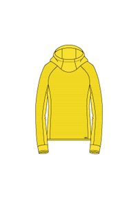 Golf damska narciarska CMP 33G0576. Typ kołnierza: golf. Kolor: żółty. Sport: golf, narciarstwo #1