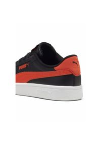 Puma - Młodzieżowe skórzane sneakersy Smash 3.0 PUMA. Zapięcie: sznurówki. Kolor: czerwony, wielokolorowy, czarny. Materiał: skóra. Szerokość cholewki: normalna. Sport: turystyka piesza