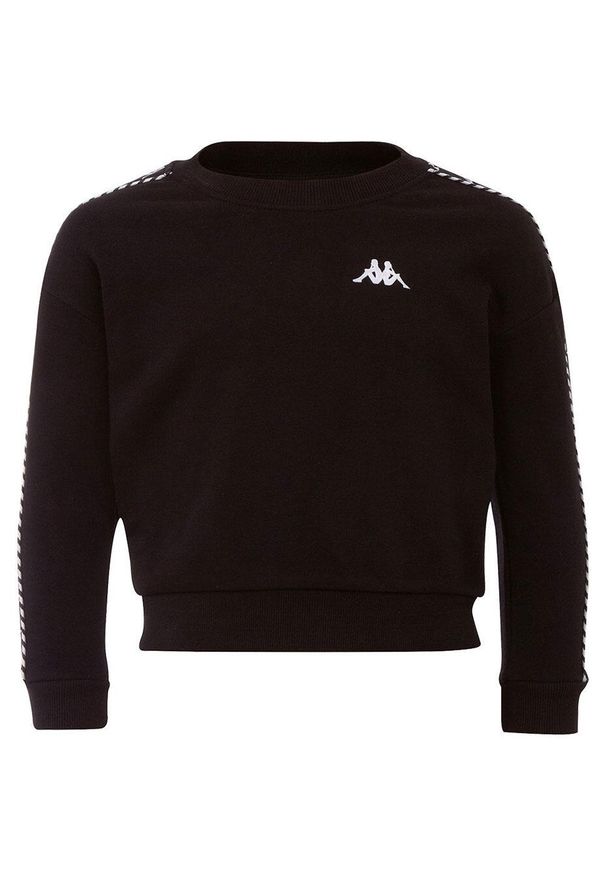 Bluza dla dzieci Kappa Ilary. Kolor: czarny