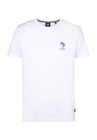 Petrol Industries T-Shirt M-1050-TSR644 Biały Regular Fit. Kolor: biały. Materiał: bawełna #7