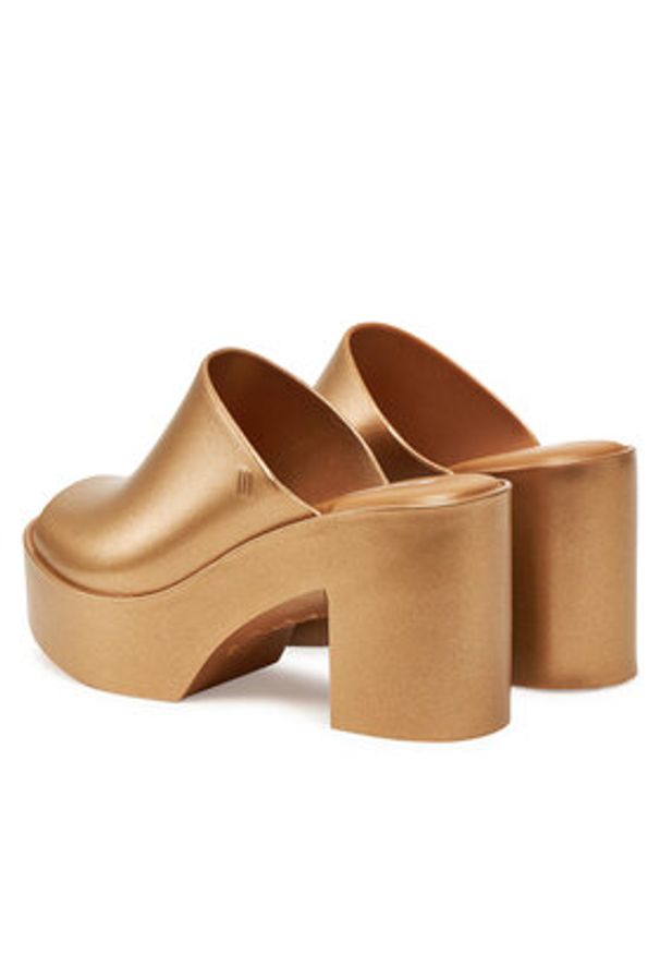 melissa - Melissa Klapki Melissa Mule Hype Metallic Ad 36497 Złoty. Kolor: złoty