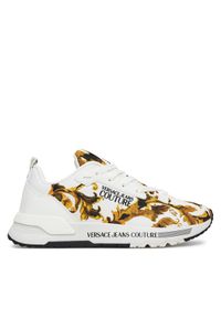 Versace Jeans Couture Sneakersy Fondo Dynamic 79VA3SAA ZSC97 Biały. Kolor: biały. Materiał: materiał #1
