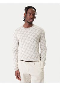 JOOP! Sweter 13Ravorono 10100436 30102137 Écru Regular Fit. Materiał: bawełna #1