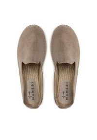 Manebi Espadryle Flat Espadrilles W 1.9 C0 W 1.9 Beżowy. Kolor: beżowy. Materiał: zamsz, skóra #4