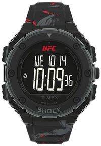 Timex - Zegarek Męski TIMEX Strength Shock XL UFC TW2V85100. Materiał: tworzywo sztuczne, akryl. Styl: sportowy