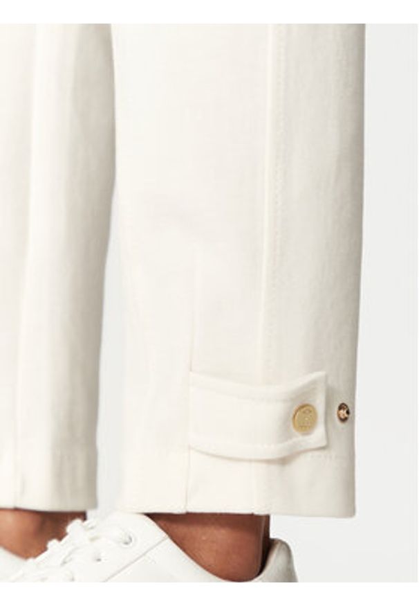 JOOP! Spodnie materiałowe 30044796 Écru Regular Fit. Materiał: bawełna