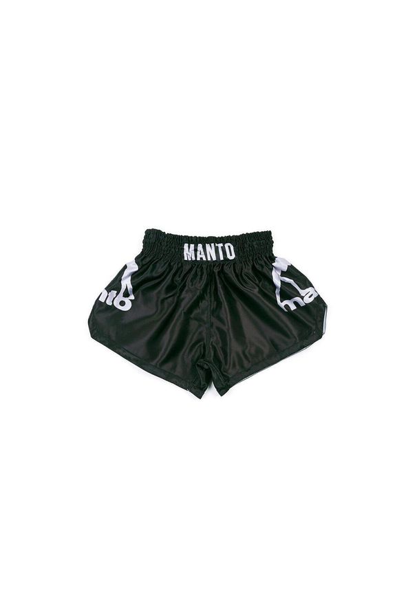 MANTO - Spodenki do Muay Thai męskie Manto Dual. Kolor: czarny