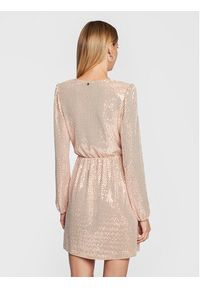 Rinascimento Sukienka koktajlowa CFC0111125003 Różowy Regular Fit. Kolor: różowy. Materiał: syntetyk. Styl: wizytowy #4