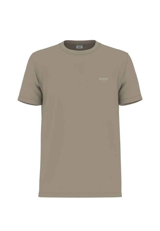 JOOP! Jeans T-Shirt 15 JJJ-32Alphis 30045926 Beżowy Modern Fit. Kolor: beżowy. Materiał: bawełna
