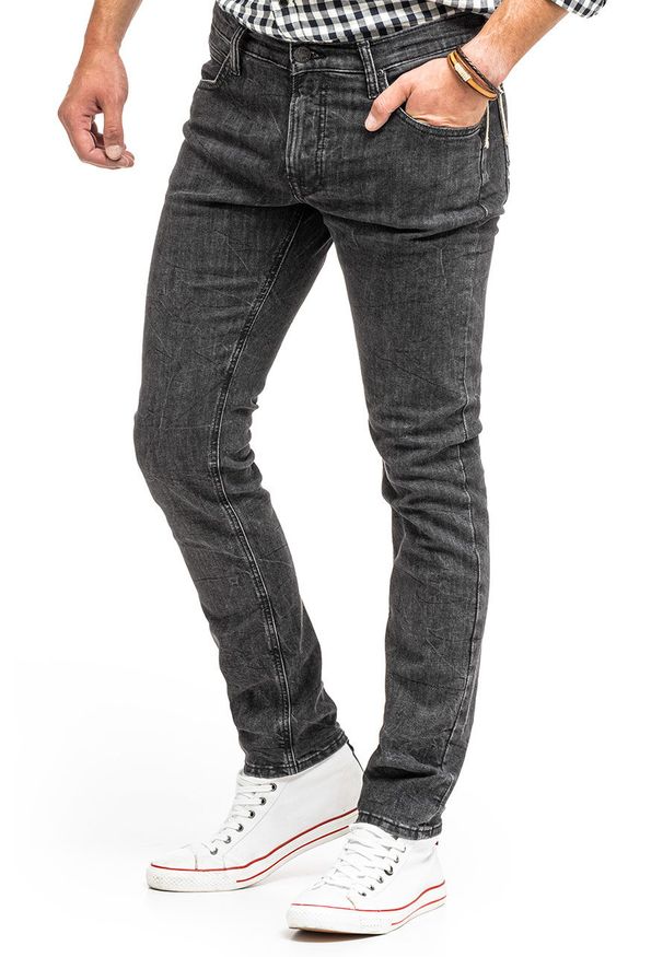 Lee - LEE LUKE MĘSKIE SPODNIE JEANSOWE ROCK ACID L719PZFA 112322416. Okazja: na co dzień, na spotkanie biznesowe. Wzór: kolorowy. Styl: rockowy