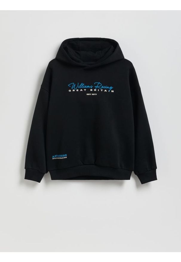 Reserved - Bluza Team Williams Racing F1 - czarny. Kolor: czarny. Materiał: dzianina, bawełna