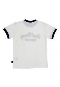 LEONE 1947 APPAREL - Dziecięca koszulka z krótkim rękawem Real Boxing. Kolor: biały. Długość rękawa: krótki rękaw. Długość: krótkie. Sport: joga i pilates