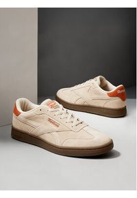 Reebok Sneakersy CEO-FORTE LOUNGER AR30252W-OOT Beżowy. Kolor: beżowy. Materiał: skóra, zamsz #7